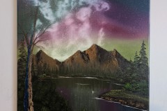 114-Mountain Lake Galaxy